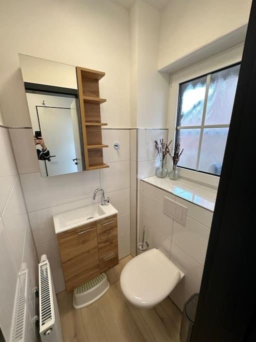 Appartamento Haus Zuckersnuut Dornum Esterno foto