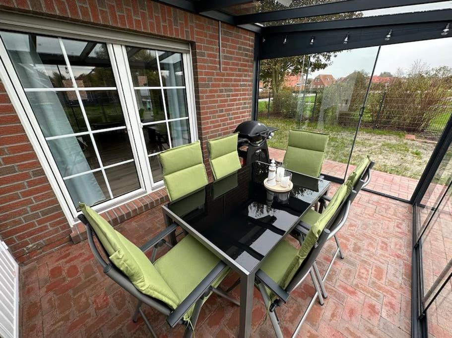 Appartamento Haus Zuckersnuut Dornum Esterno foto