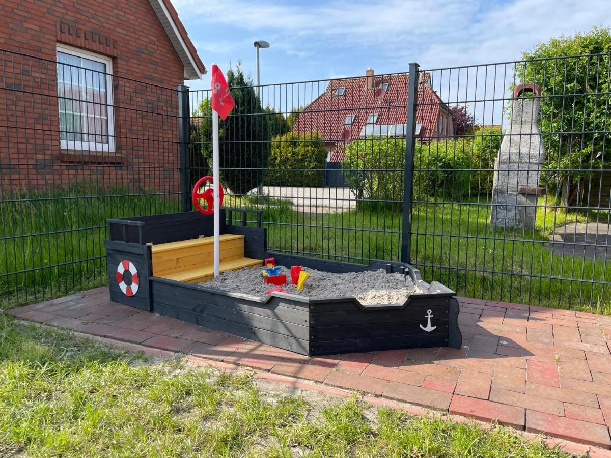 Appartamento Haus Zuckersnuut Dornum Esterno foto